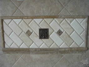 Stone Tile Mural
